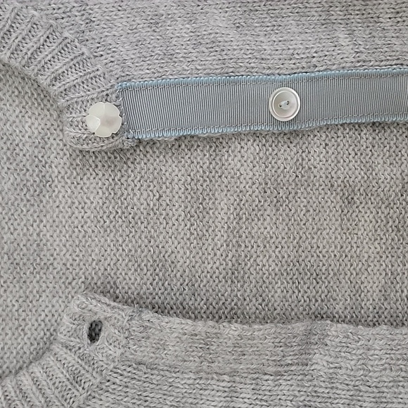 Lucky Brand Gray Cardigan Sweater M - Picture 14 of 16